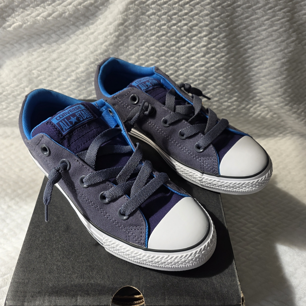 Converse Junior CTAS STREET SLIP Sharkskonmidnight Indigo